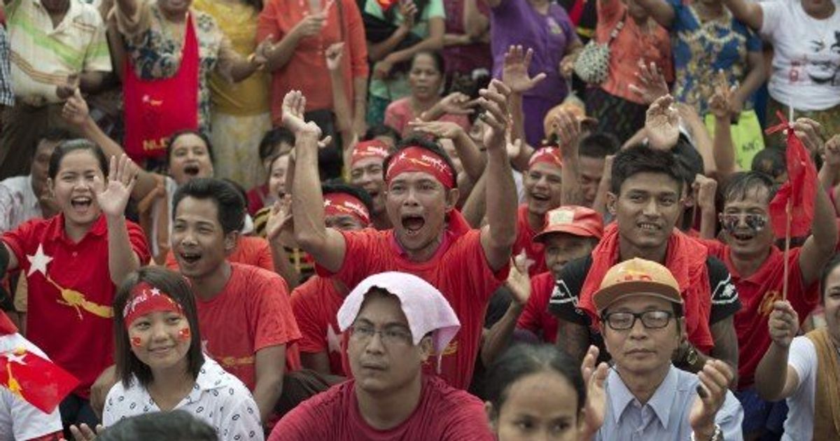 Myanmar Election Results Not Final, But Hundreds Celebrate ...