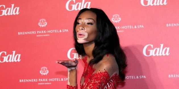 BADEN-BADEN, GERMANY - MARCH 21: Model Chantelle Winnie during the Gala Spa Awards 2015 at Brenners Park-Hotel & Spa on March 21, 2015 in Baden-Baden, Germany. (Photo by Gisela Schober/Getty Images)
