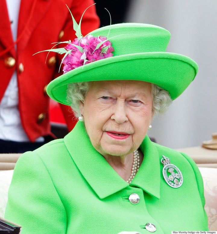 Queen Elizabeth's Neon Green 90th Birthday Outfit Gets The Royal Meme  Treatment On Twitter