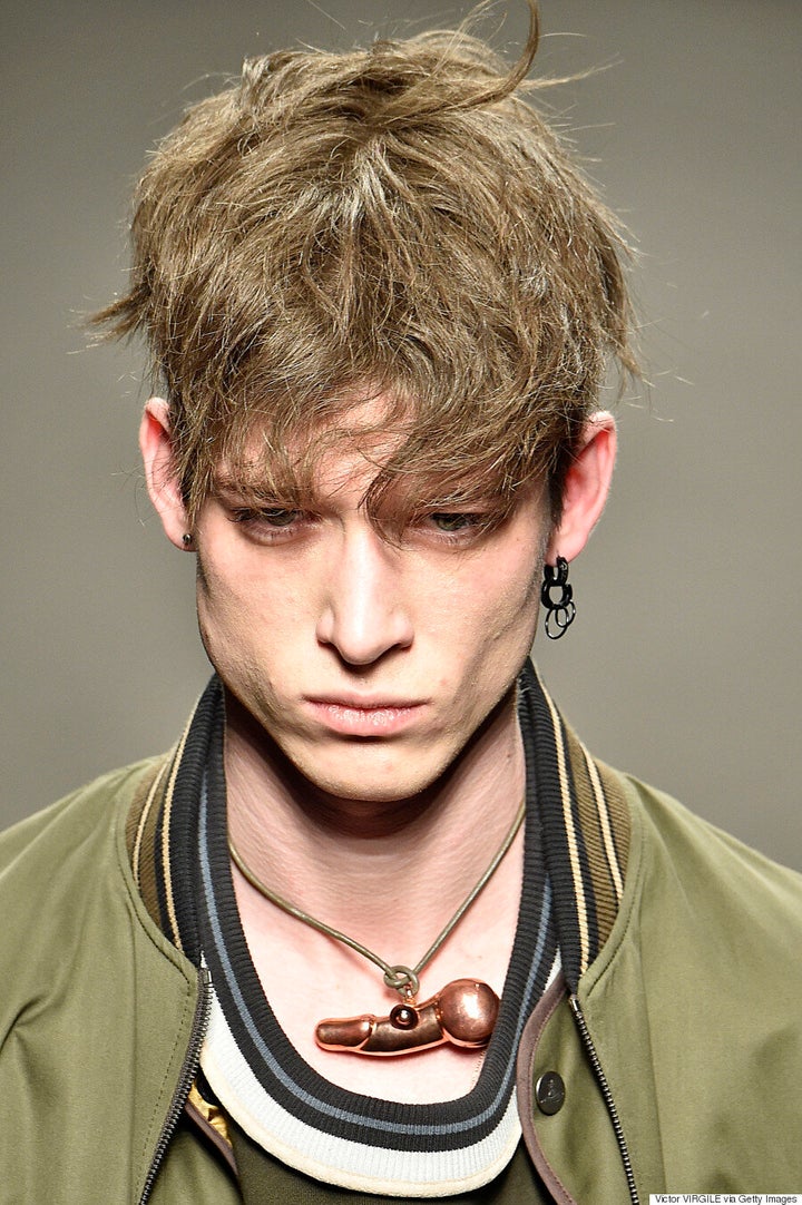 Penis Necklaces Take Centre Stage At Vivienne Westwood's Fall 2016 Menswear  Show | HuffPost Style