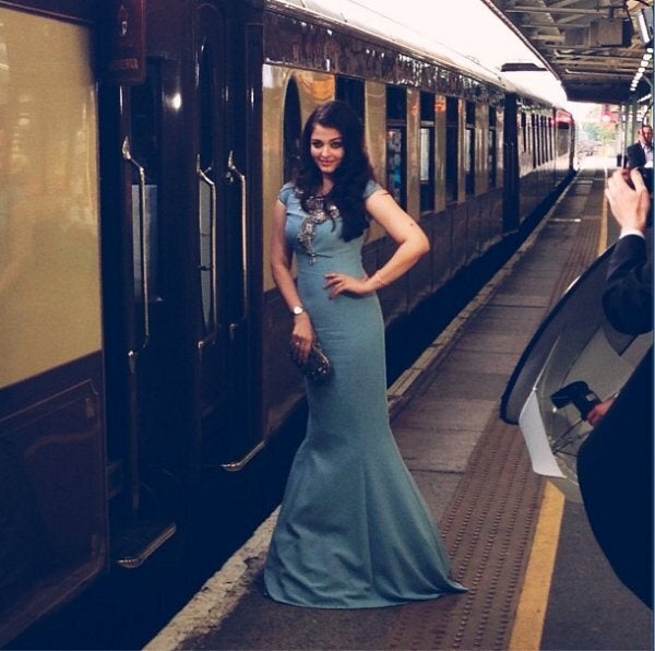 Aishwarya Rai On The Orient Express