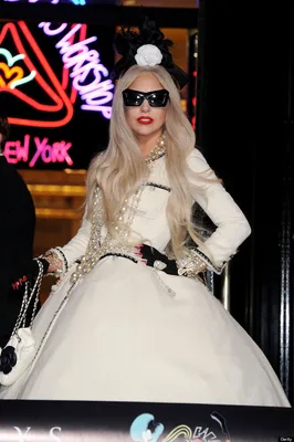 Lady Gaga's Louis Vuitton Feathered Headdress Was Also Worn By