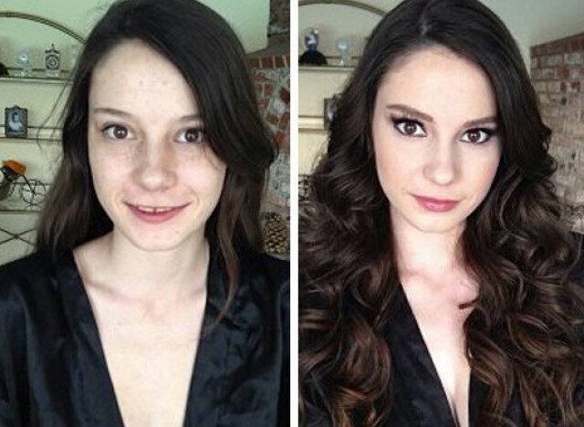 Des actrices porno avant et après une séance de maquillage (PHOTOS) HuffPost Vivre