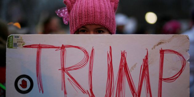 Les bonnets roses à oreilles de chat («pussy hats») sont devenus le symbole de l'opposition au nouveau président Donald Trump.