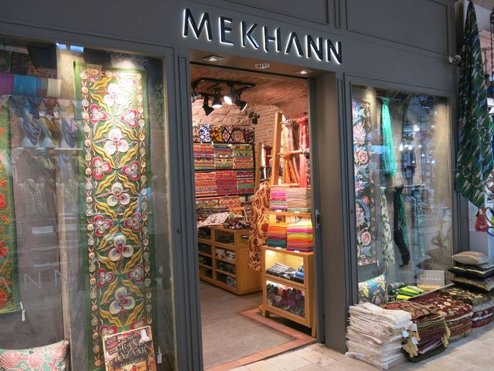 La boutique Mekhann au grand bazar d'Istanbul