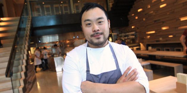 Momofuku the creation of superstar chef David Chang brings his food to Toronto. The much anticipated resto is famous for noodles and pork buns. (Photo by Rene Johnston/Toronto Star via Getty Images)