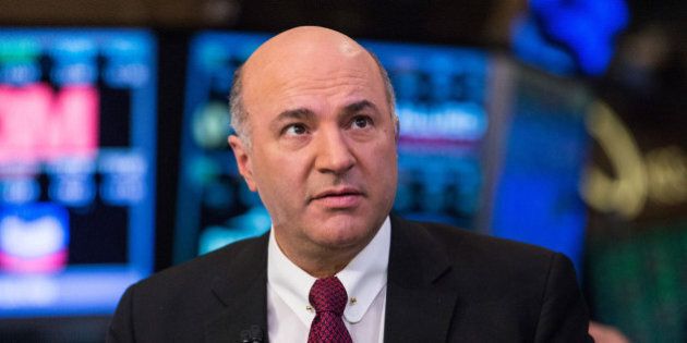 NEW YORK, NY - MARCH 04: Kevin O'Leary, an investor on the television show 'Shark Tank' is seen on the floor of the New York Stock Exchange on the afternoon of March 4, 2014 in New York City. Stocks rebounded sharply today after dropping yesterday, on fears of a conflict between Russia and Ukraine. (Photo by Andrew Burton/Getty Images)