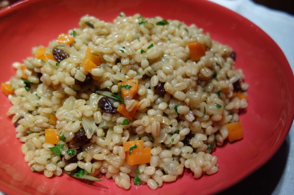 Barley and Fennel Pilaf