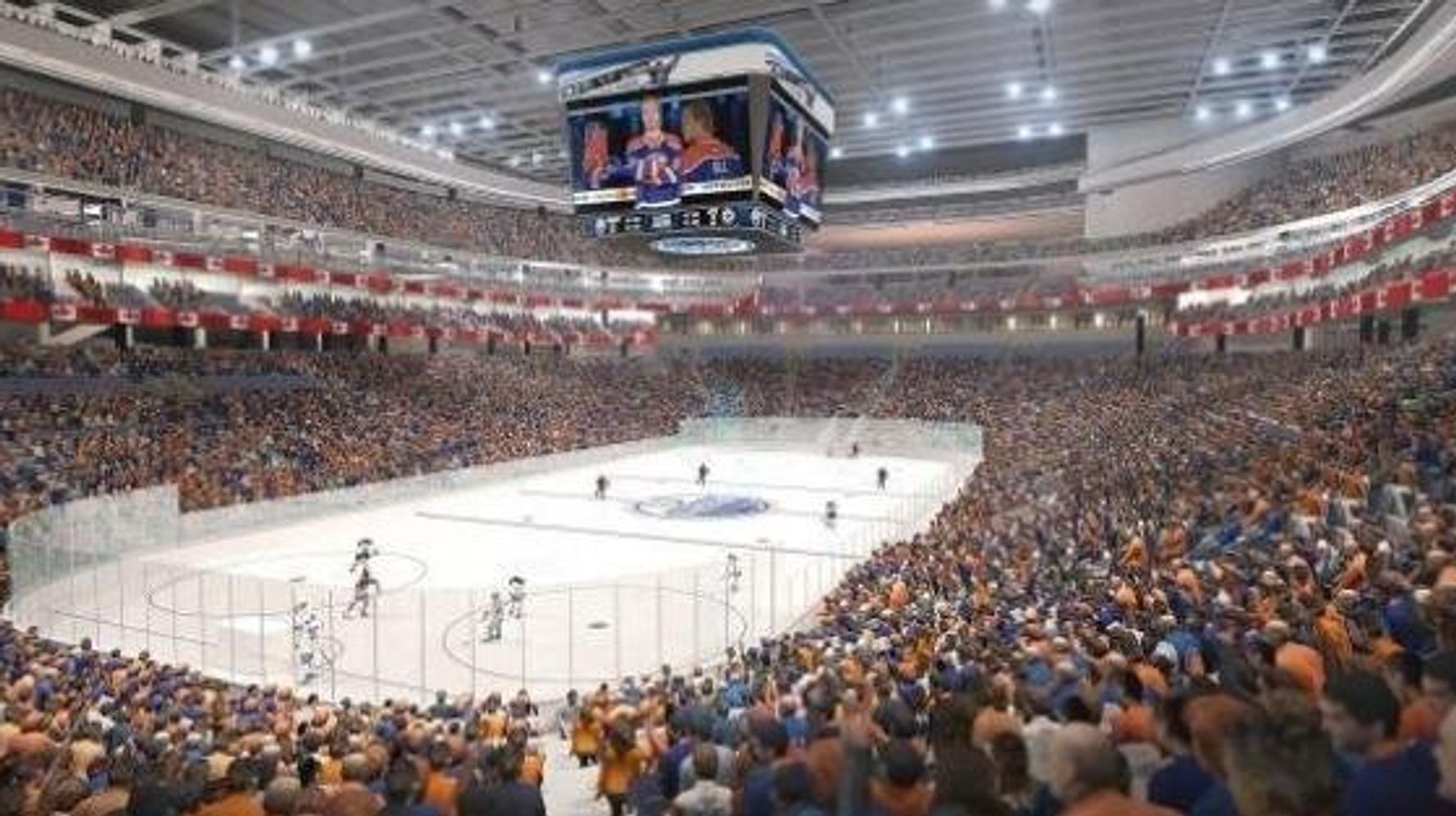 Edmonton Oilers officially take the keys to their new downtown arena 
