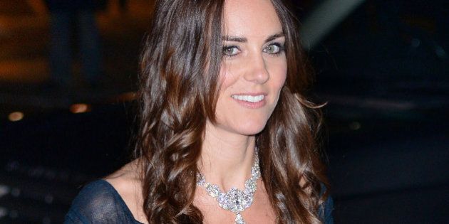 LONDON, ENGLAND - FEBRUARY 11: Catherine, Duchess of Cambridge attends The Portrait Gala 2014: Collecting To Inspire at the National Portrait Gallery on February 11, 2014 in London, England. (Photo by Karwai Tang/WireImage)