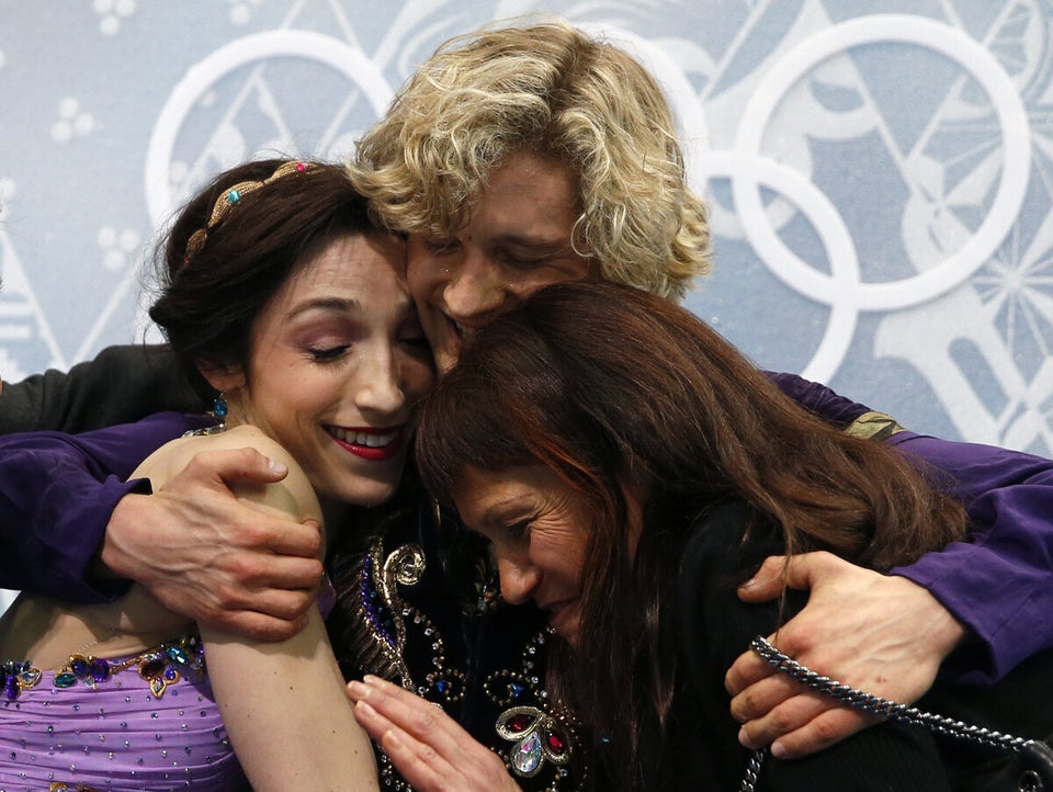 The Kiss And Cry Best Photos From Olympic Figure Skating's Most