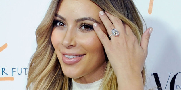 Kim Kardashian Stops Wearing Her Wedding Ring From Kanye West | Us Weekly