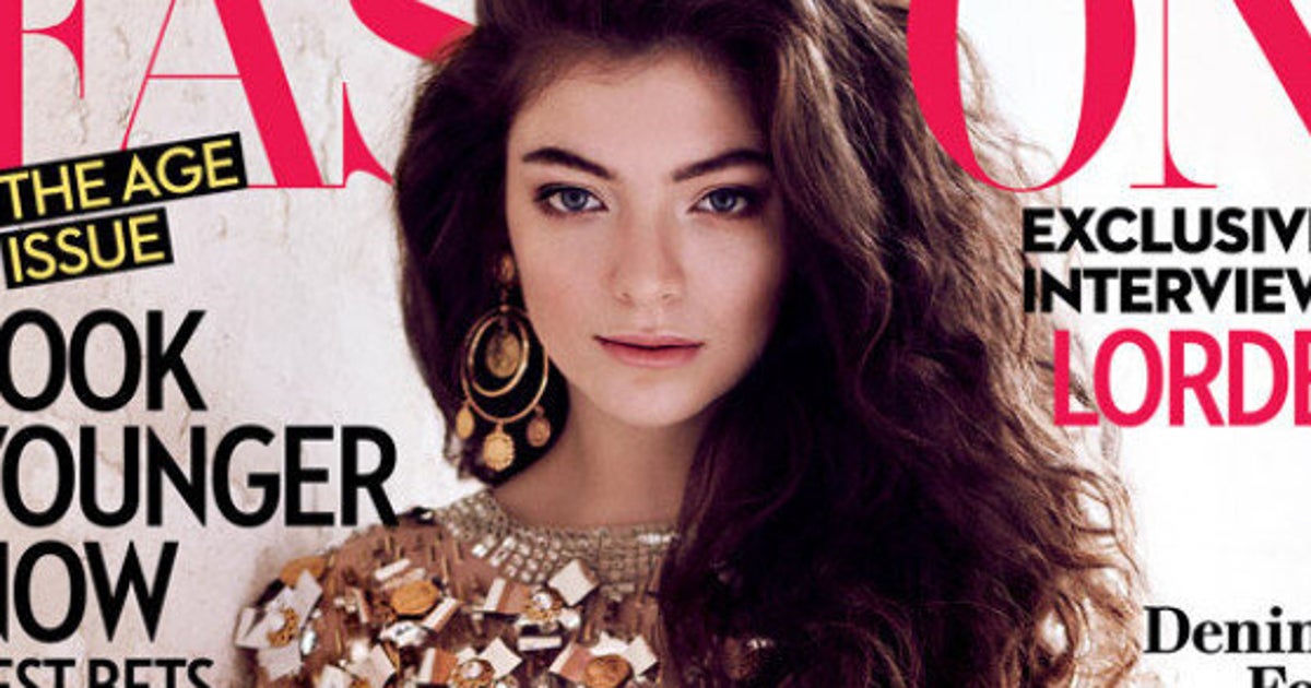 Lorde Falls Victim To Photoshop Again On Fashion Magazine Cover