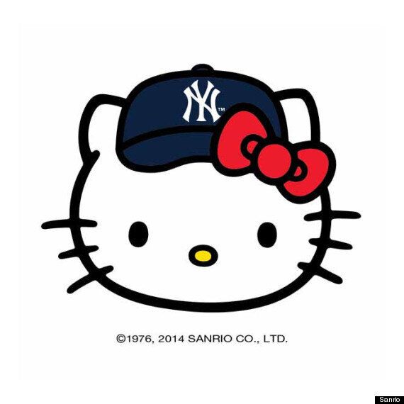 Hello Kitty MLB Partnership Makes Sure Women Have Cartoons On Their  Sportswear | HuffPost Life