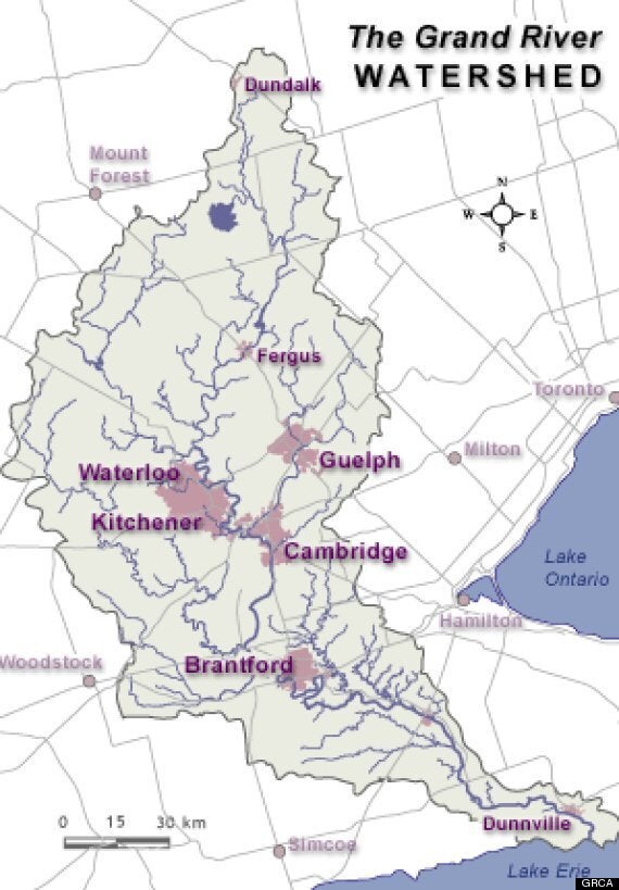Grand River Flood Plain Map Grand River Flooding Reminds Us Of Alberta (Tweets) | Huffpost News