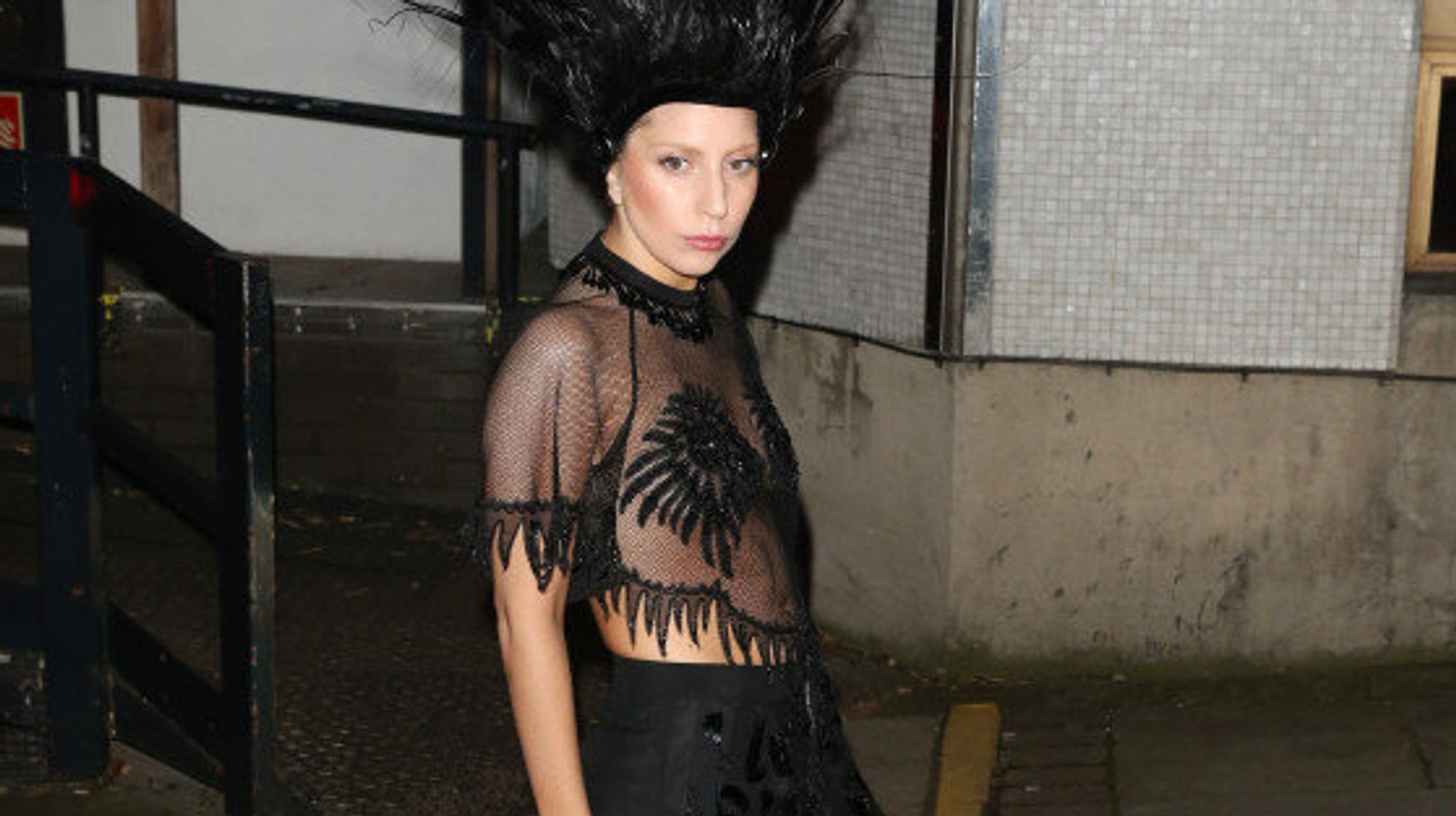 Lady Gaga's Louis Vuitton Feathered Headdress Was Also Worn By