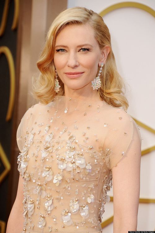 Cate blanchett oscars 2014 fashion dress