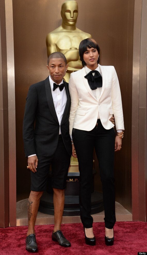 Pharrell Wore Shorts To The Oscars And People Were Very