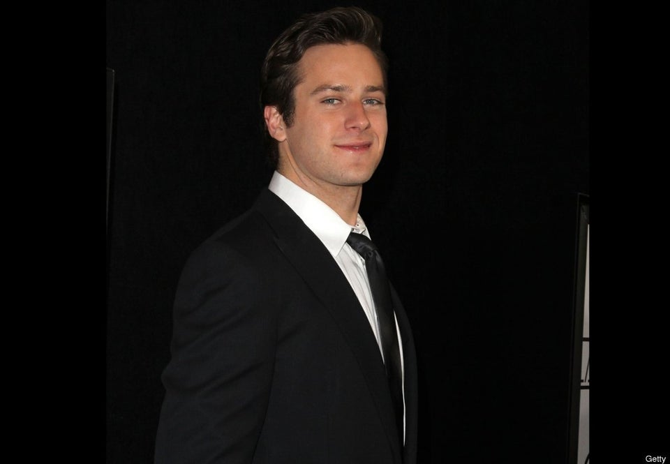 Armie Hammer as Christian Grey