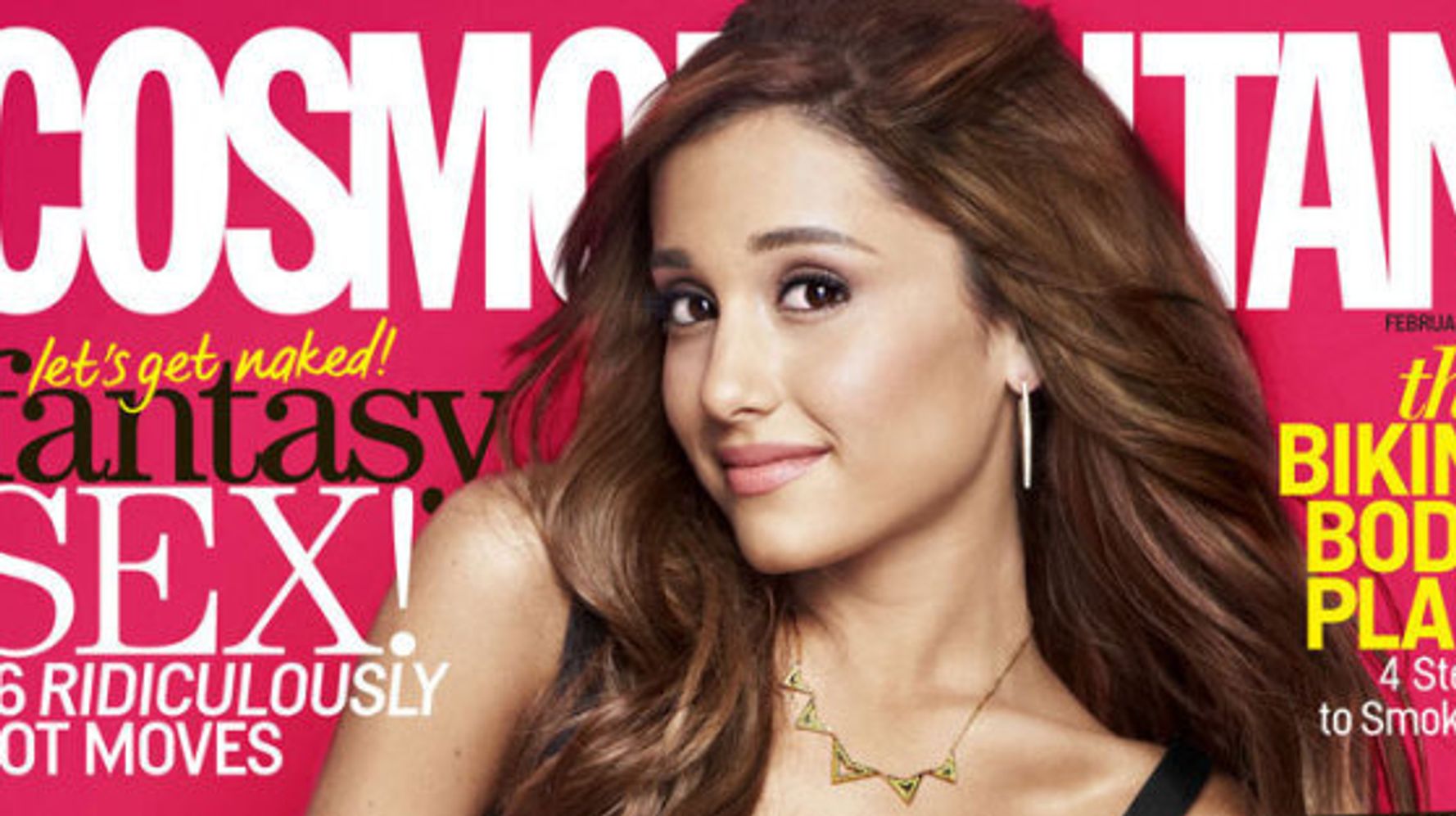 Ariana Grande Looks Surprised And Uncomfortable On Cosmopolitan Cover