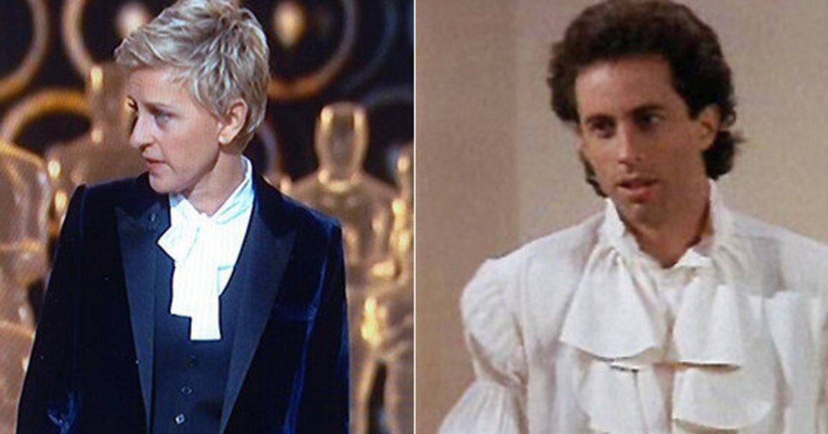 Ellen Found Seinfeld's Puffy Shirt Just In Time For For The Oscars