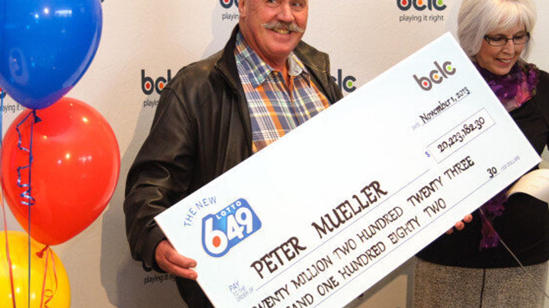 Peter Mueller Lotto 6/49 Win: Revelstoke Resident Wins Jackpot