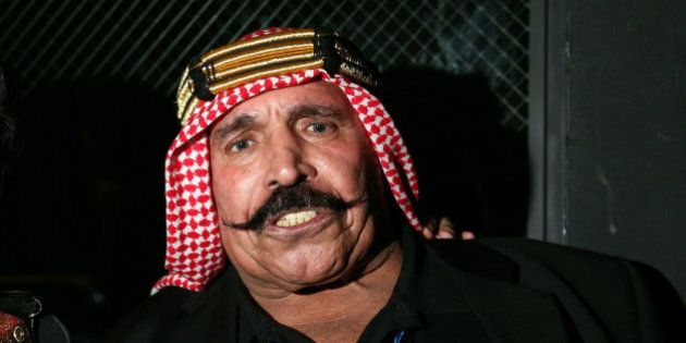 NEW YORK, NY - OCTOBER 23: Iron Sheik attends the 2013 GQ Gentlemen Give Back Concert with Robin Thicke at Highline Ballroom on October 23, 2013 in New York City. (Photo by Neilson Barnard/Getty Images for GQ)