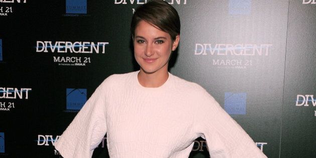 ATLANTA, GA - MARCH 03: Shailene Woodley the 'Divergent' screening at Regal Atlantic Station on March 3, 2014 in Atlanta, Georgia. (Photo by Marcus Ingram/WireImage)