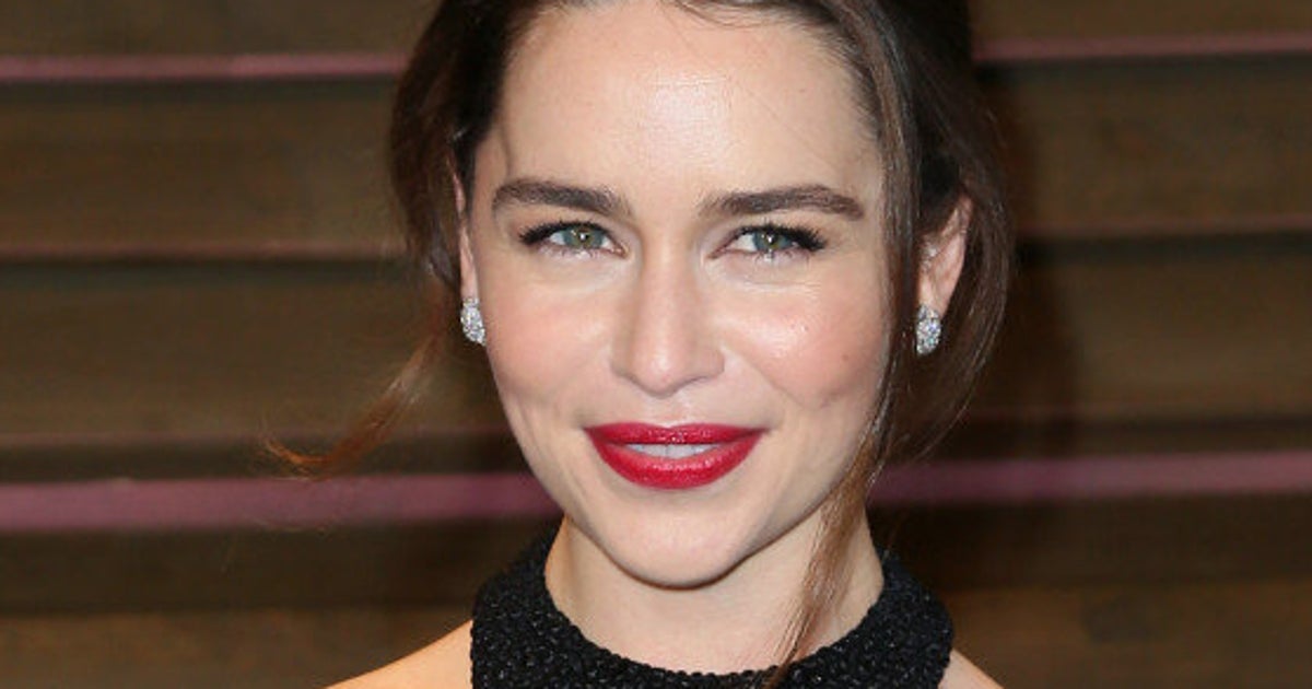 Emilia Clarke Goes Glam As Flare's April 2014 Cover Girl | HuffPost Style