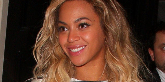 LONDON, UNITED KINGDOM - MARCH 07: Beyonce Knowles leaving the Arts club at 5.20am on March 7, 2014 in London, England. (Photo by Mark Milan/GC Images)