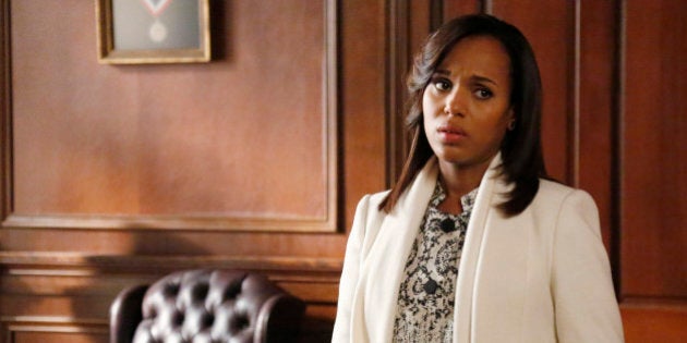 SCANDAL - 'Kiss Kiss Bang Bang' - Sally sets a meeting with the NRA which sends the White House into a tailspin. Olivia and Huck come to shocking realizations and a surprising person asks for help from Pope and Associates, on ABC's 'Scandal,' THURSDAY, MARCH 20 (10:00-11:00 p.m., ET) on the ABC Television Network. (Richard Cartwright/ABC via Getty Images)