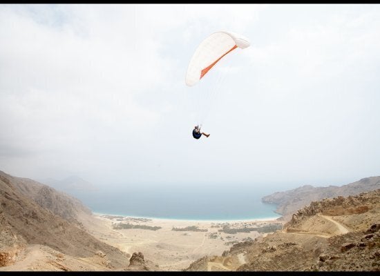 Paraglider Arrival