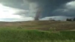 ► Suspected Tornado Touches Down In Alberta For 2nd Time In A