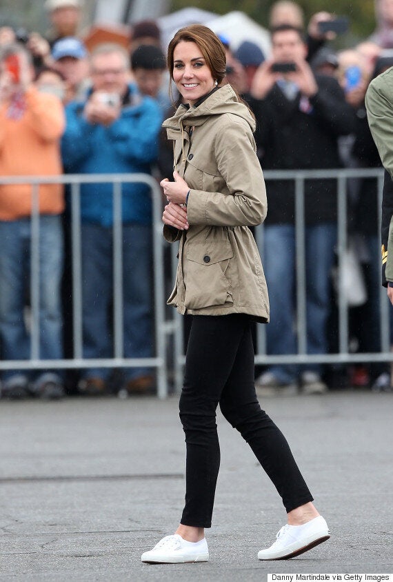 Kate middleton 2024 wearing superga shoes