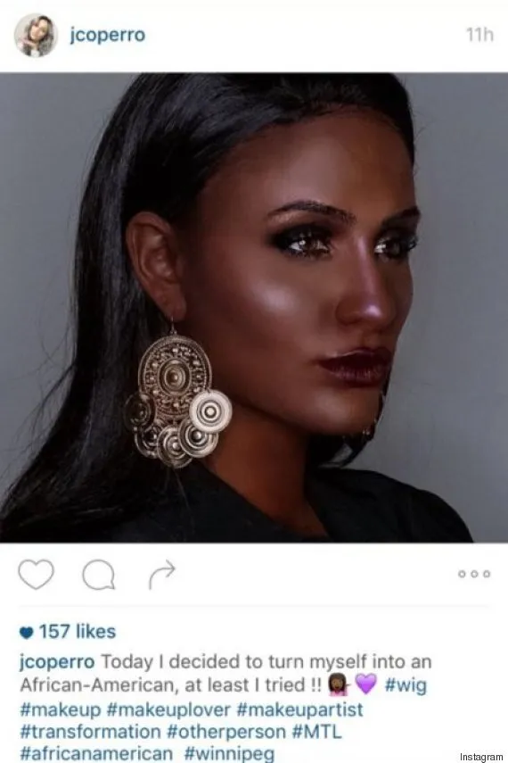 Makeup Artist Transforms White Model Into Black Woman