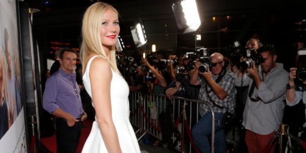IMAGE DISTRIBUTED FOR ROADSIDE ATTRACTIONS - Gwyneth Paltrow arrives on the red carpet at the Los Angeles Premiere of
