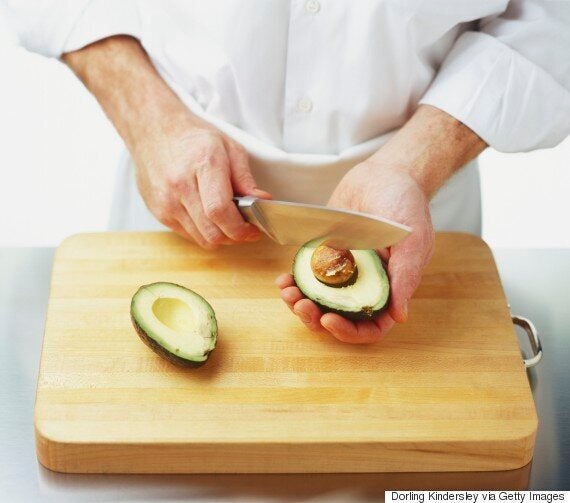 Martha Stewart shows you how to avoid getting a lacerated 'avocado hand