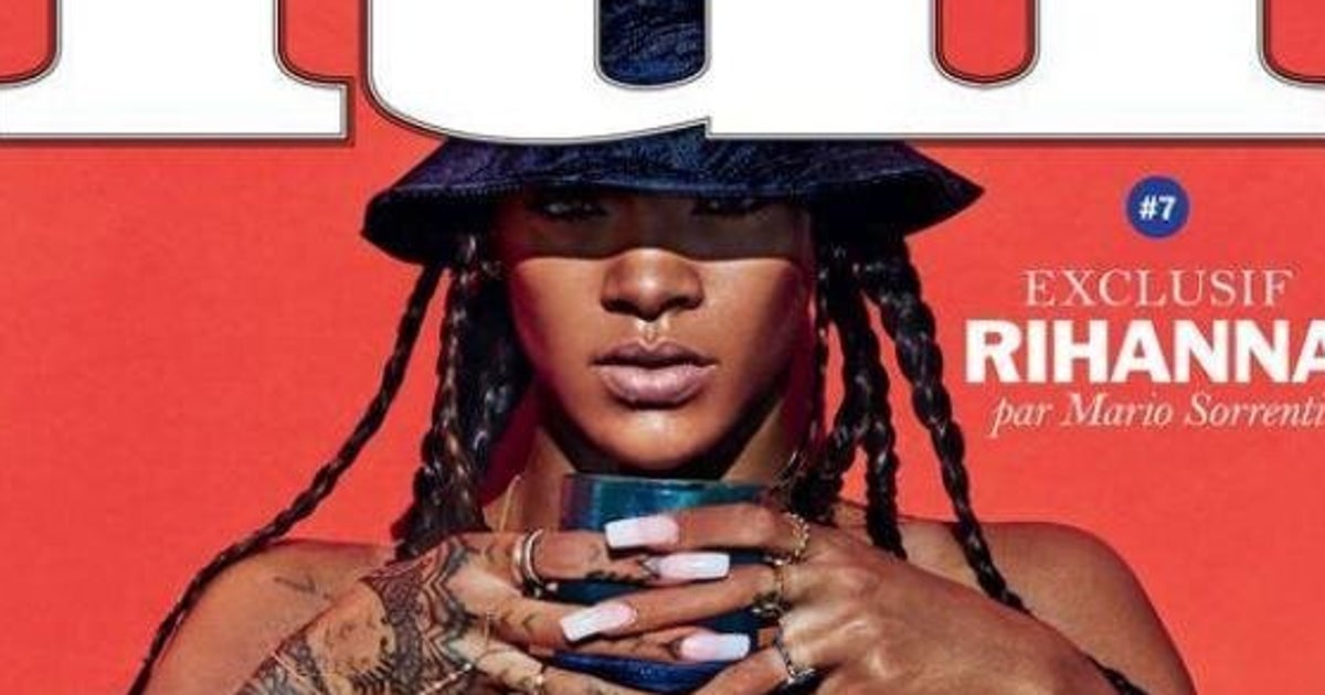 Rihanna Goes Completely Topless In NSFW Lui Magazine Cover