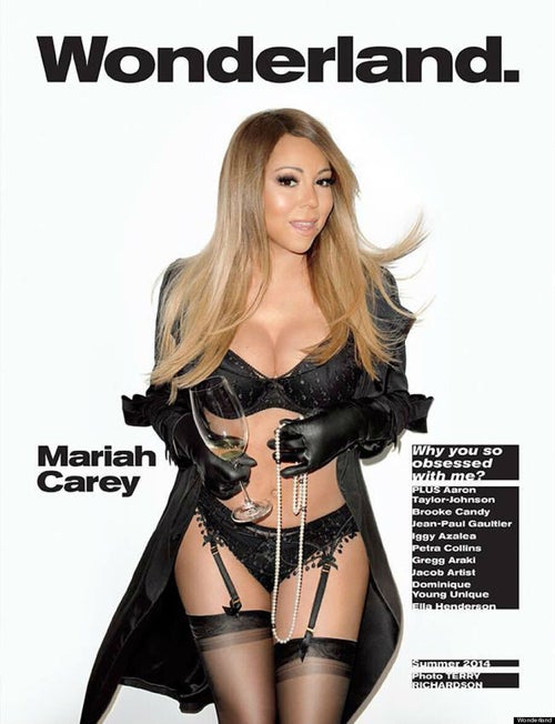 Mariah Carey Covers Wonderland Magazine In Sexy Lingerie | HuffPost Style