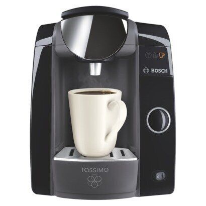 Tassimo T47 Single Cup Home Brewing System - Black & Chrome