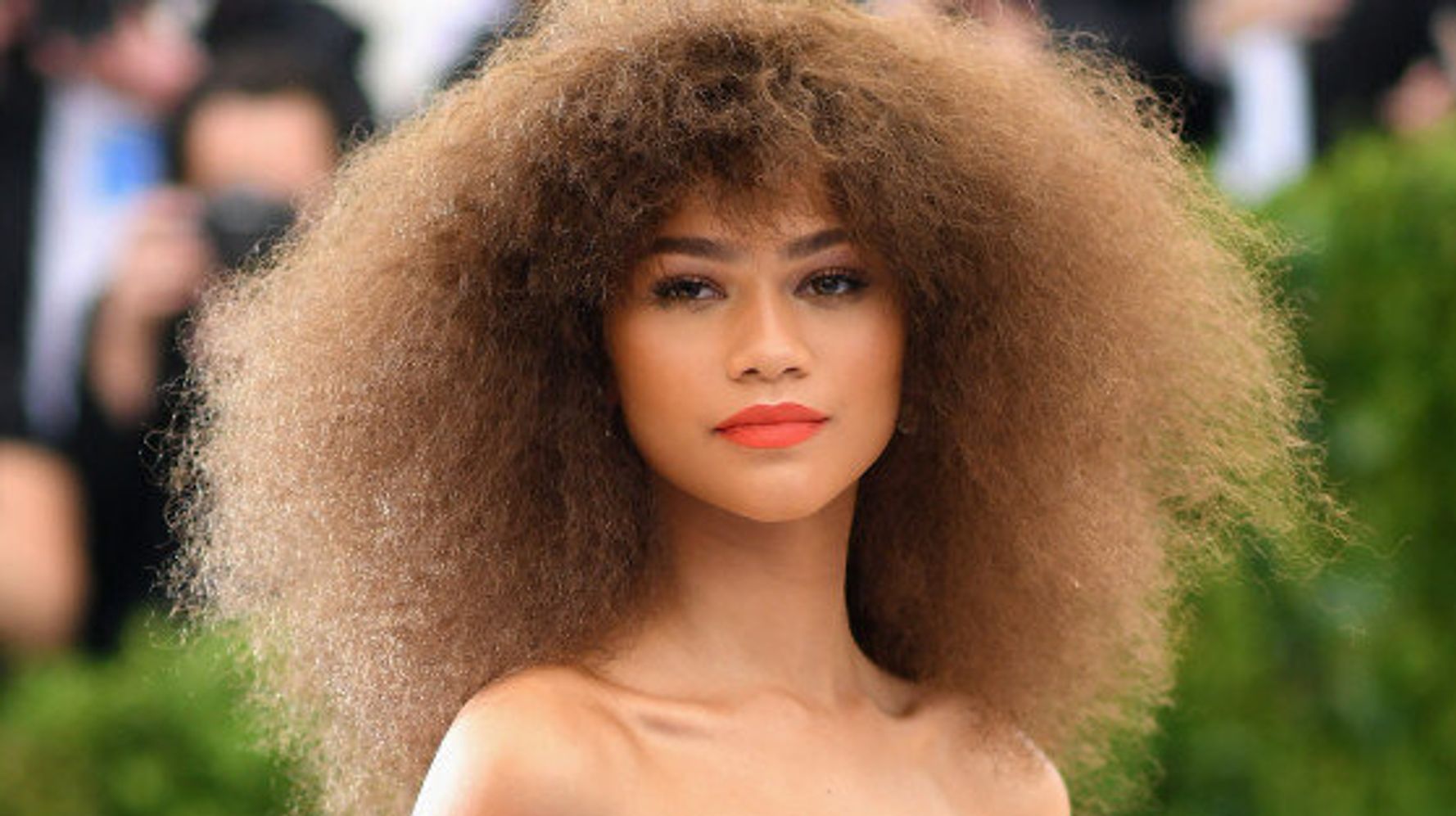 Zendaya's 'Fro At The Met Gala Gave Us All A Little Hair Envy ...