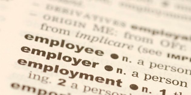 Defining employee , employer and employment