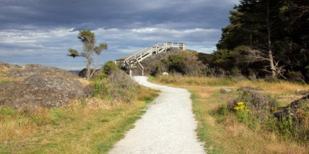 Neck Point waterfront park is located within the Nanaimo region on Vancouver Island.