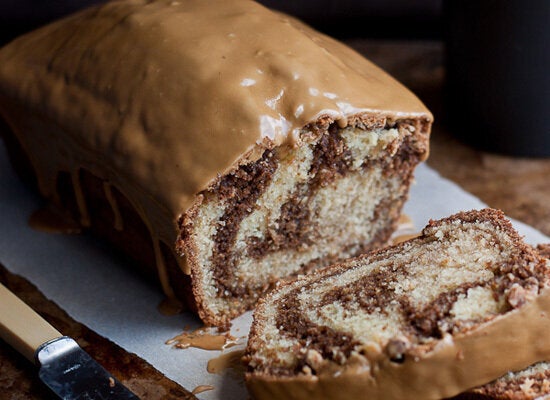 Mocha Swirl Bread With Espresso Glaze