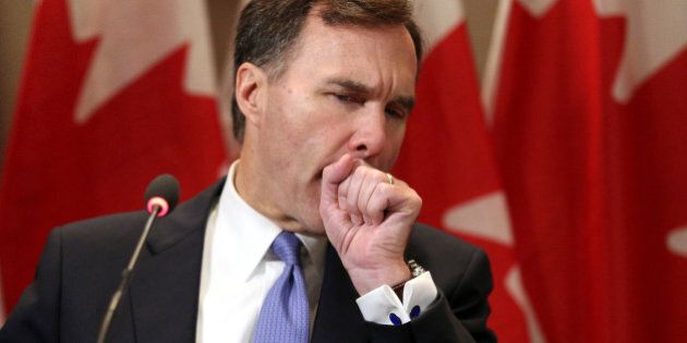 Canada's Finance Minister Bill Morneau makes an announcement about the country's housing market at government offices in Toronto, Ontario, Canada October 3, 2016. REUTERS/Chris Helgren