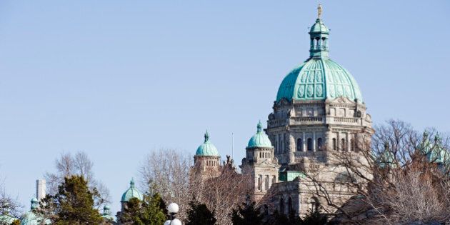 Canada, British Columbia, Vancouver, Parliament Buildings, Victoria
