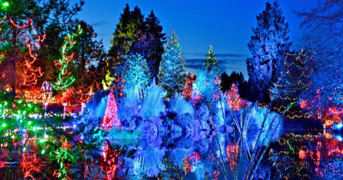 Things To Do In Vancouver Christmas Lights (PHOTOS) HuffPost British