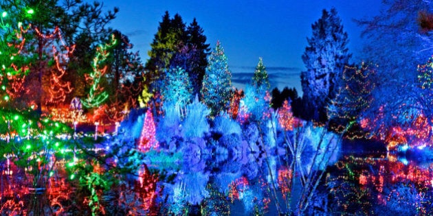 Things To Do In Vancouver Christmas Lights Photos Huffpost Canada