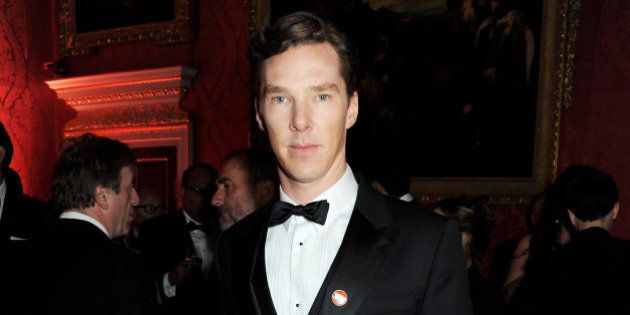 LONDON, ENGLAND - NOVEMBER 26: Benedict Cumberbatch attends the Winter Whites Gala in aid of Centrepoint at Kensington Palace on November 26, 2013 in London, England. (Photo by David M.Benett/Centrepoint/Getty Images for Centrepoint)