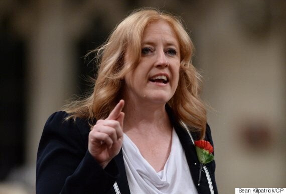 Conservative MP Lisa Raitt speaks during question period in the House of Commons on May 4, 2016.